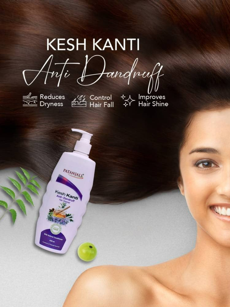 Patanjali Kesh Kanti Anti Dandruff Shampoo - Distacart