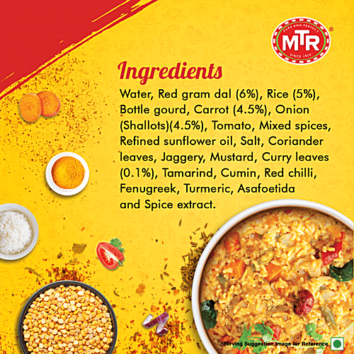 MTR Sambar Rice - Distacart