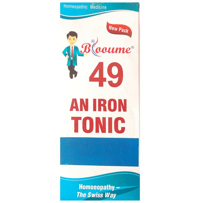 Bioforce Homeopathy Blooume 49 An Iron Tonic - Distacart