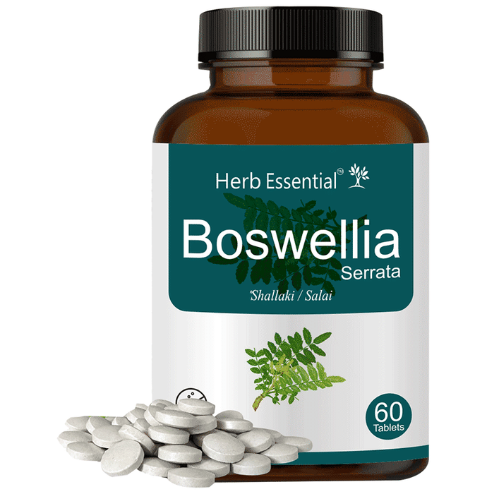 Herb Essential Boswellia Serrata Tablets - Distacart