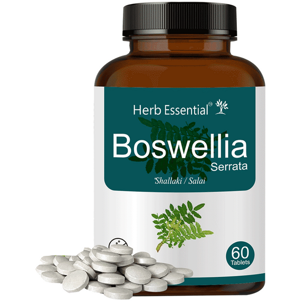 Herb Essential Boswellia Serrata Tablets - Distacart