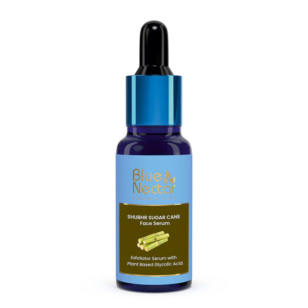 Blue Nectar Shubhr Beard & Moustache Oil with Sandalwood & Orange Peel - Distacart