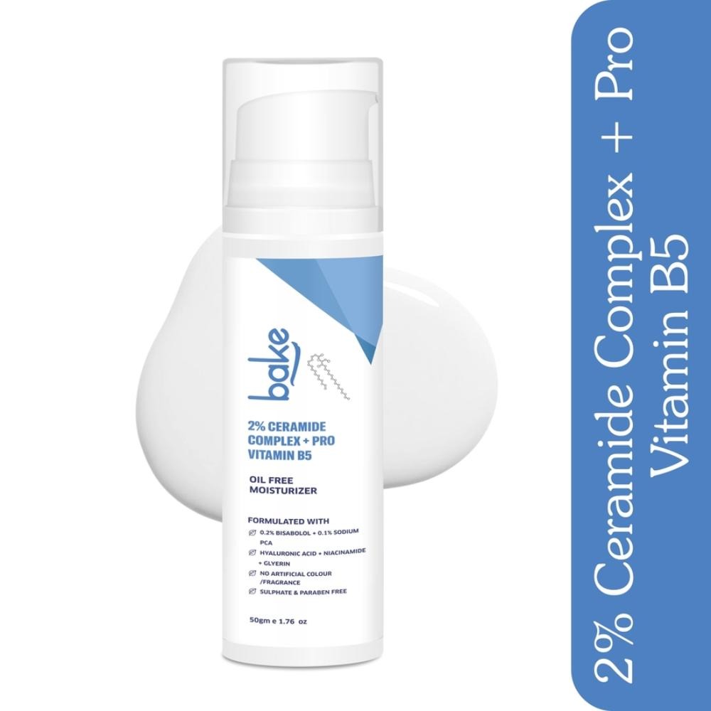 Bake Super Glow+ Oil Free Ceramide Barrier Repair Moisturiser - Distacart