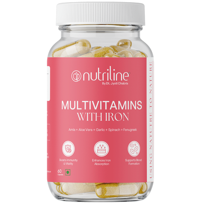 Nutriline Multivitamins with Iron Capsules - Distacart