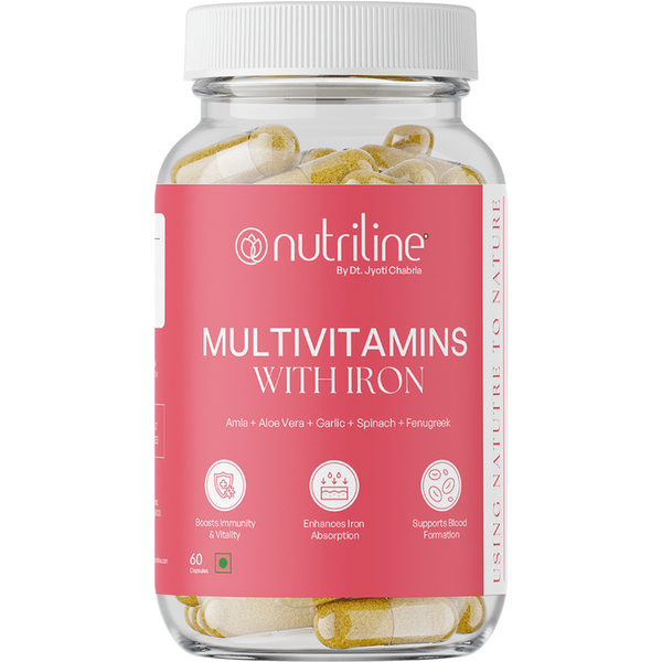 Nutriline Multivitamins with Iron Capsules - Distacart
