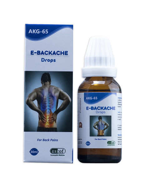 Excel Pharma E-Backache Drops - Distacart
