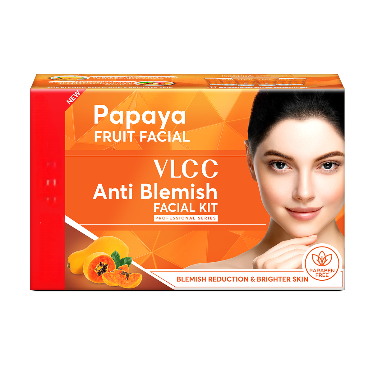 VLCC Papaya Fruit Facial Kit - Distacart