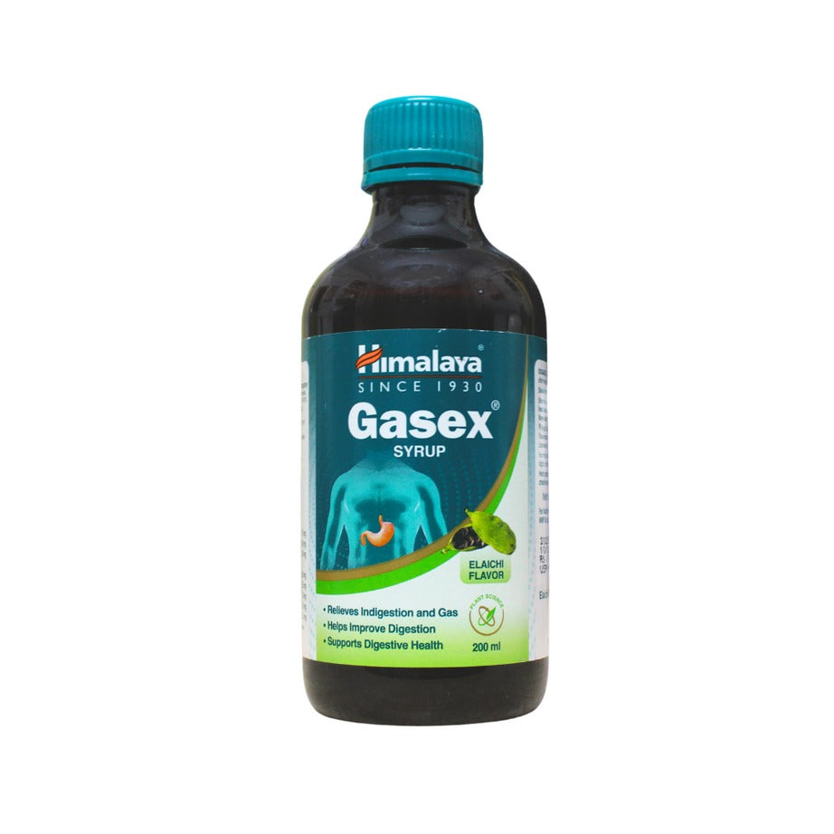 Himalaya Herbals - Gasex Syrup - Elaichi - Distacart