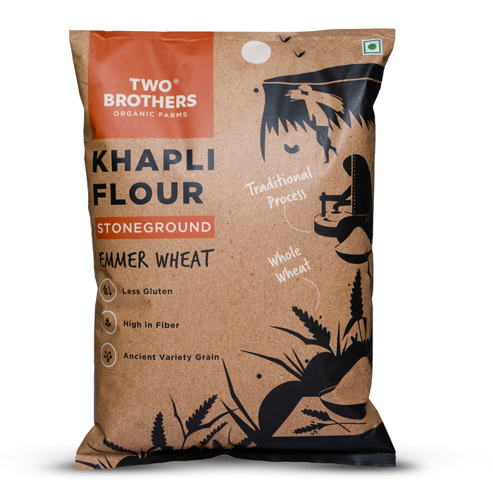 Two Brothers Organic Farms Khapli Flour - Distacart