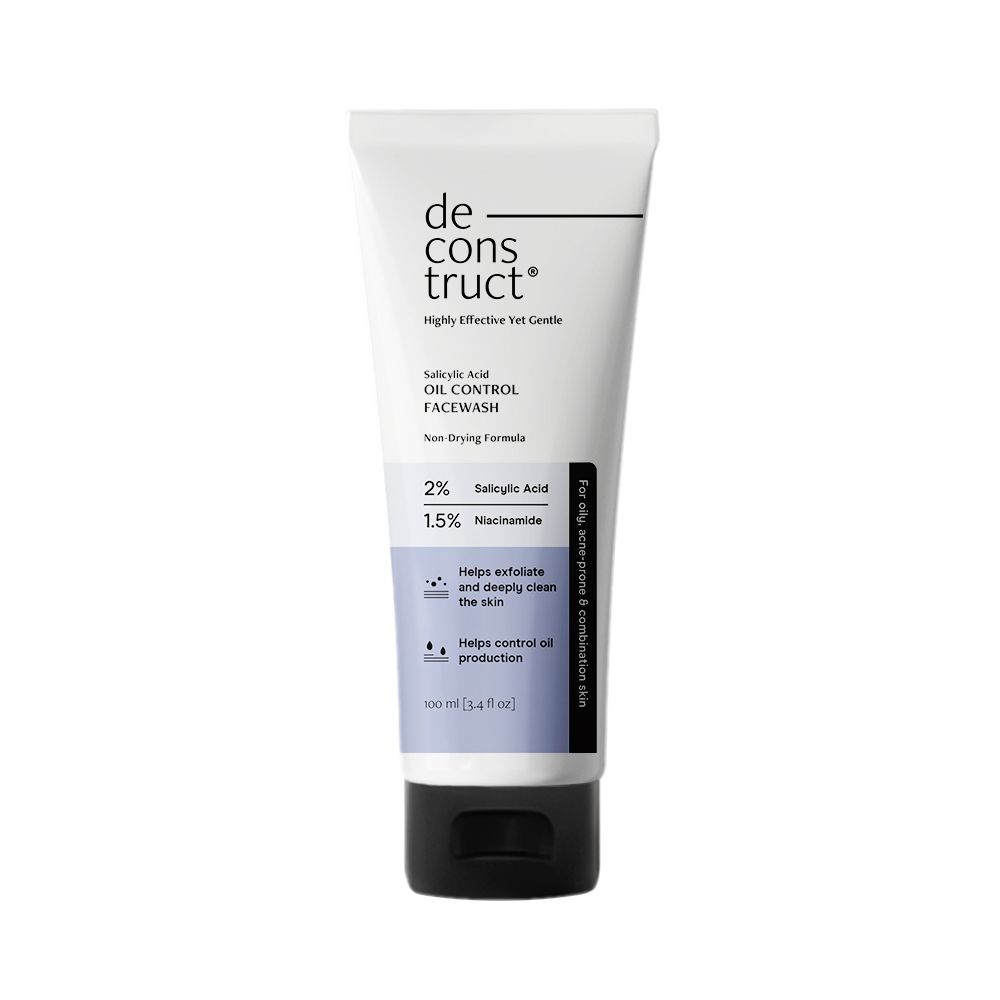 Deconstruct Salicylic Acid Oil Control Face Wash - Distacart