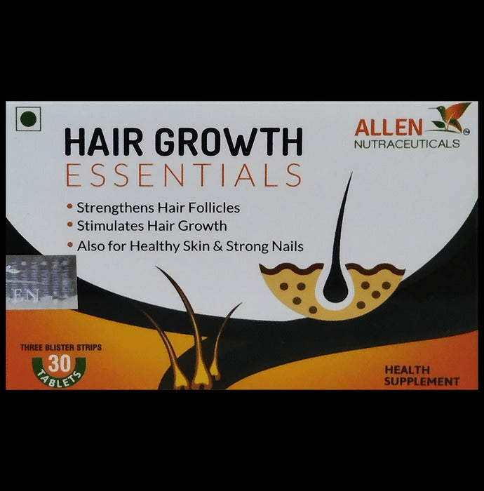 Allen Homeopathy Hair Growth Essentials Tablets - Distacart