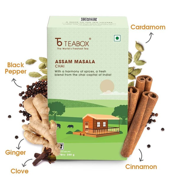 Teabox Assam Masala Chai - Distacart