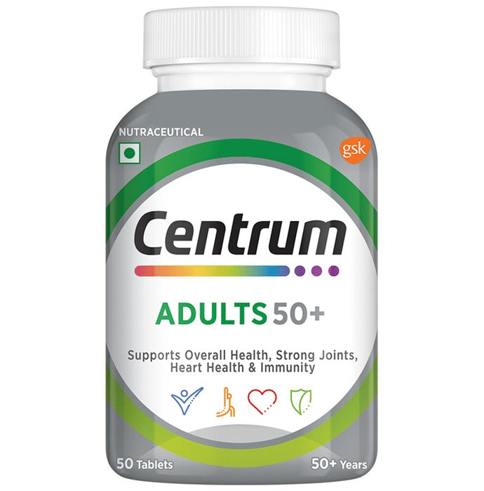 Centrum Adult 50+ Supports Overall Health Tablets - Distacart
