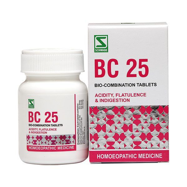 Dr. Willmar Schwabe India Bio-Combination 25 (BC 25) Tablet - Distacart