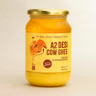 Isha Life Pure A2 Desi Cow Ghee | Made Traditionally from Curd | Made from Grass-fed Free Grazing Desi Cows' Milk - Distacart