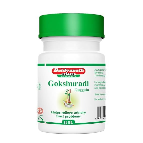Baidyanath Gokshuradi Guggulu - 80 tabs - Distacart