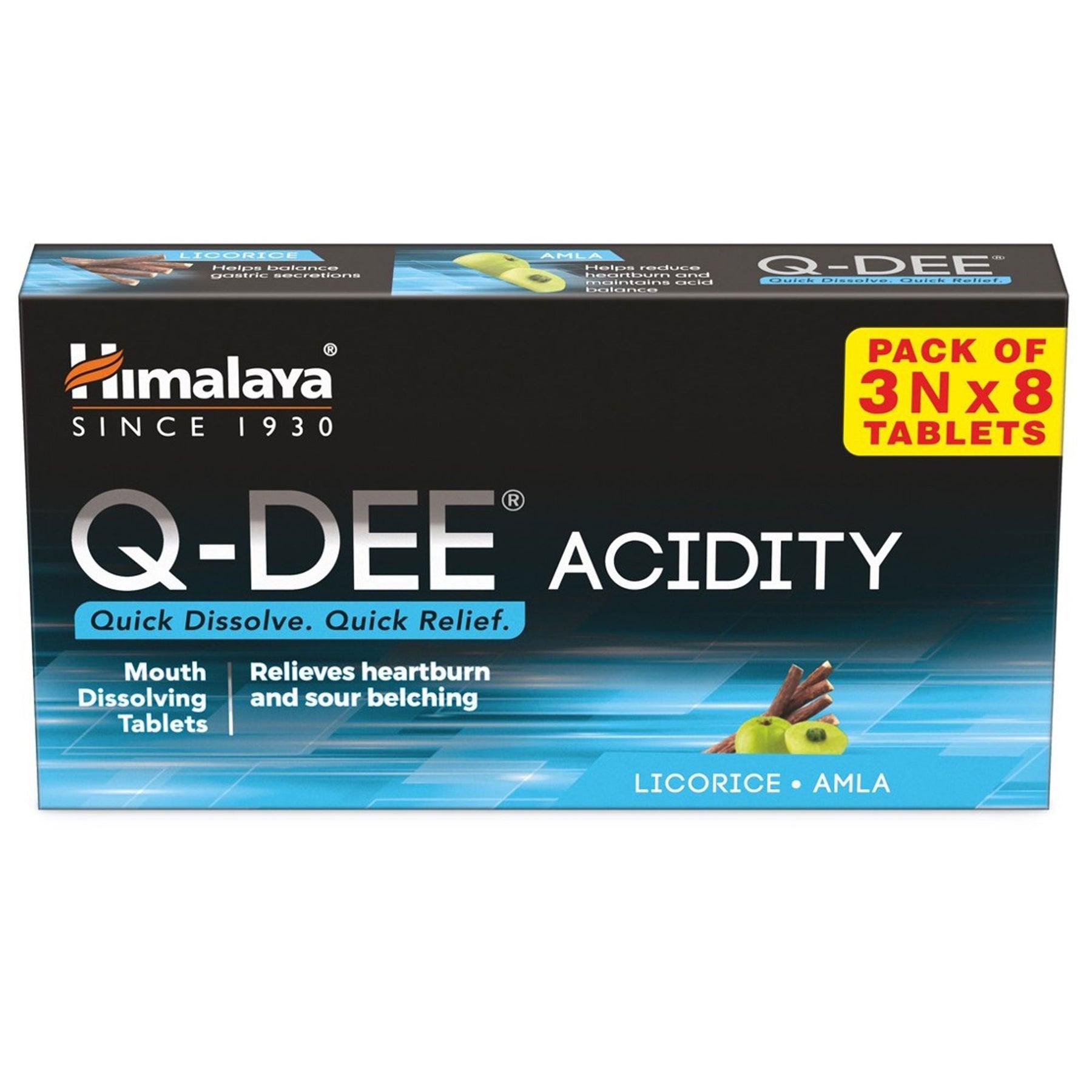 Himalaya Q-DEE Acidity Tablets - Distacart