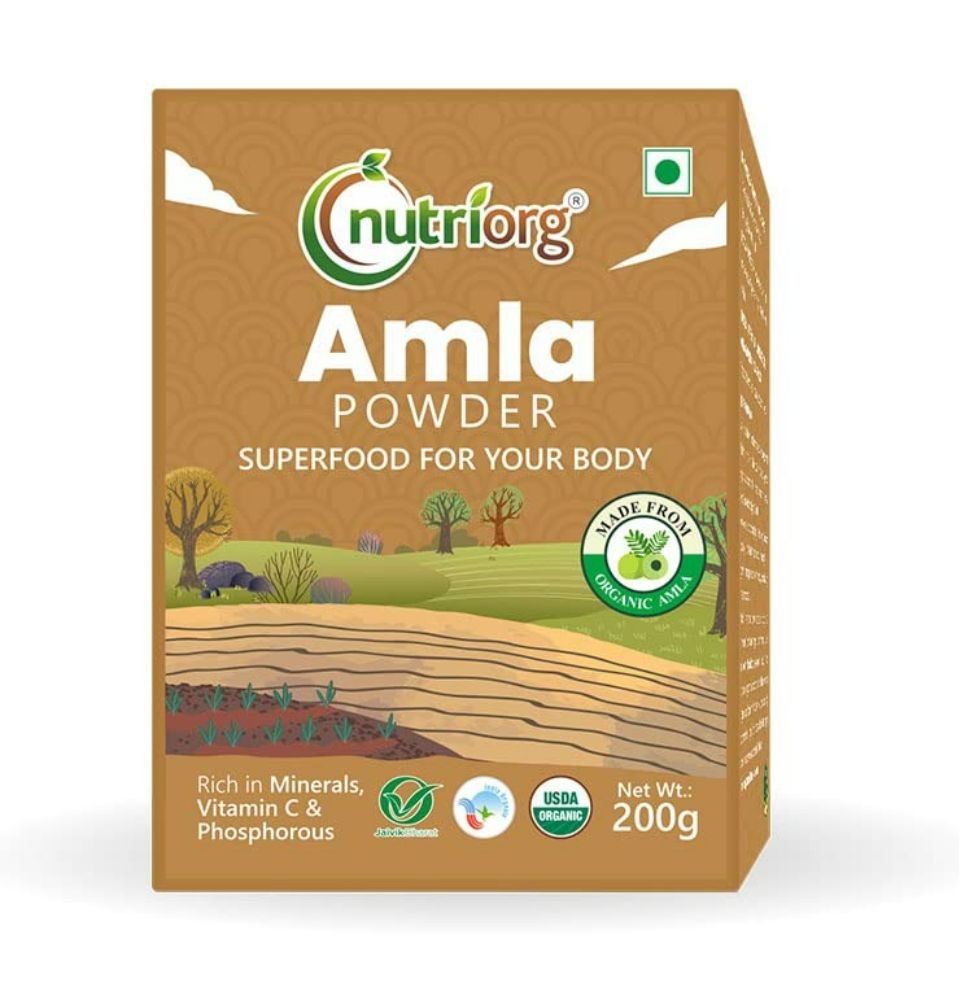 Nutriorg Certified Organic Amla Powder - Distacart