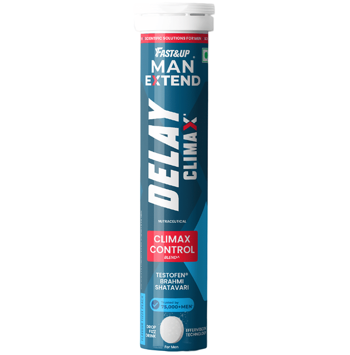 Fast&Up Man Extend Effervescent Tablets - Peach Flavor - Distacart