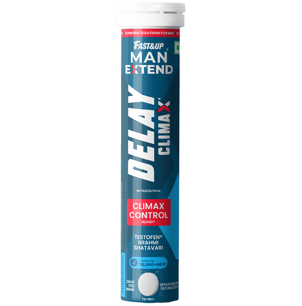 Fast&Up Man Extend Effervescent Tablets - Peach Flavor - Distacart