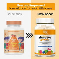 Thumbnail for Zingavita Sharp Eye Gummies for Kids (Strawberry Mix Flavor) - Distacart