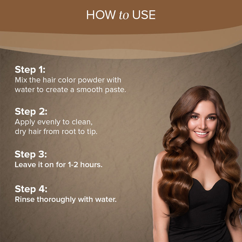 Khadi Natural Herbal Light Brown Herbal Hair Colour - Distacart