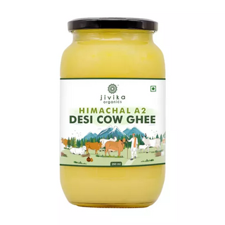 Jivika Naturals A2 Desi Cow Ghee | 100% Desi Gir Cow Ghee | A2 Milk Certified Ghee - Distacart