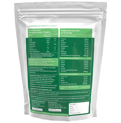 BBETTER Plant Protein Powder for Men & Women - Strawberry Flavour - Distacart