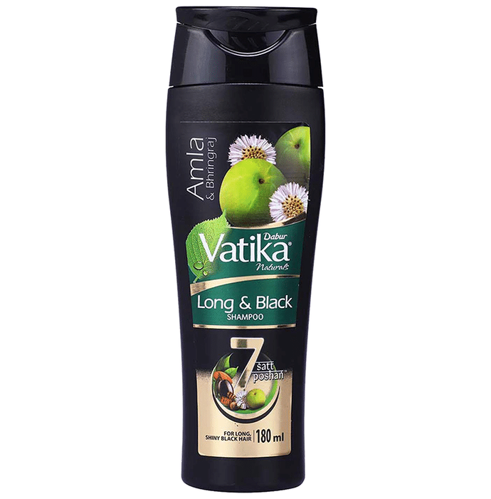Dabur Vatika Long & Black Shampoo - Distacart