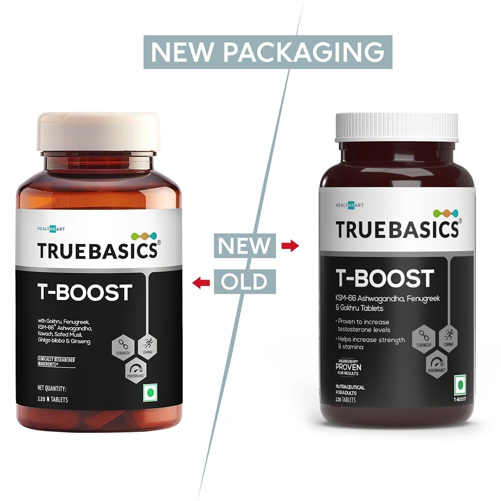 TrueBasics T-Boost Tablets for Men - Distacart
