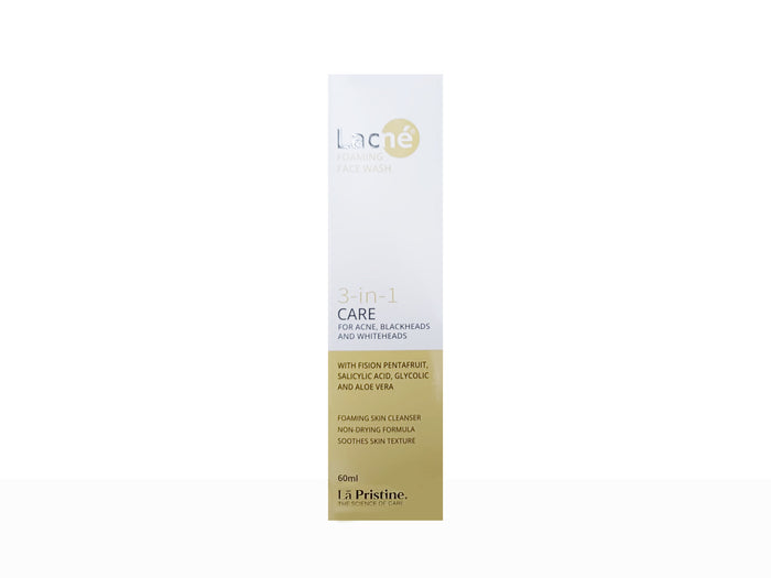 La Pristine New Lacne Foaming Face Wash For Acne Blackheads & Whiteheads 3 in 1 - Distacart