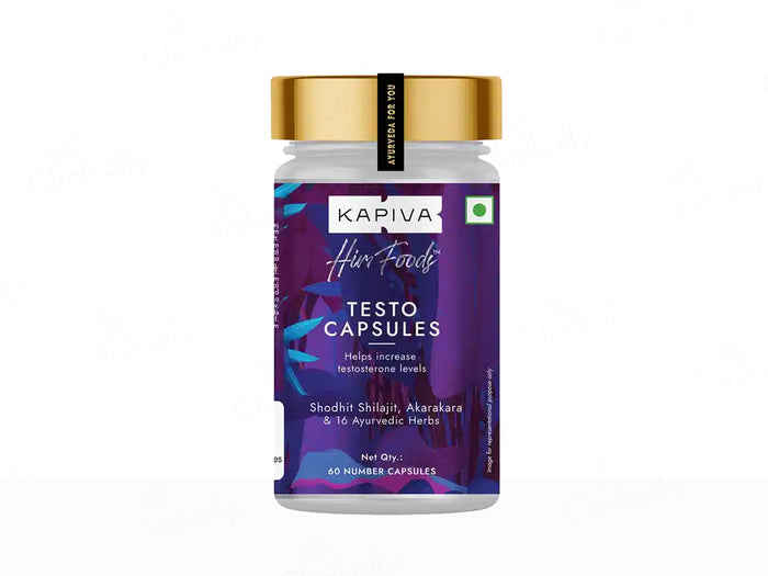 Kapiva Ayurveda Himfoods Testosterone Booster Capsules - Distacart