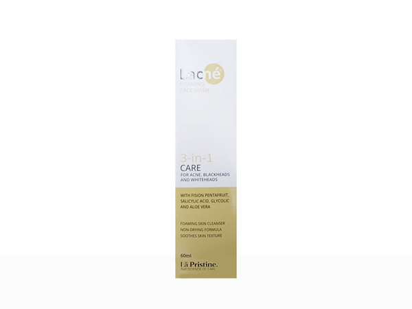 La Pristine New Lacne Foaming Face Wash For Acne Blackheads & Whiteheads 3 in 1 - Distacart