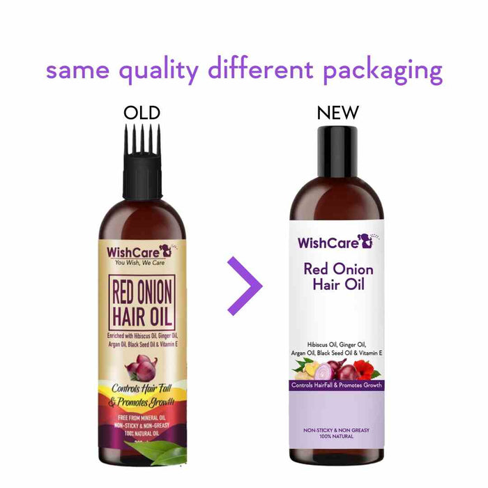 Wishcare Red Onion Hair Oil - Distacart