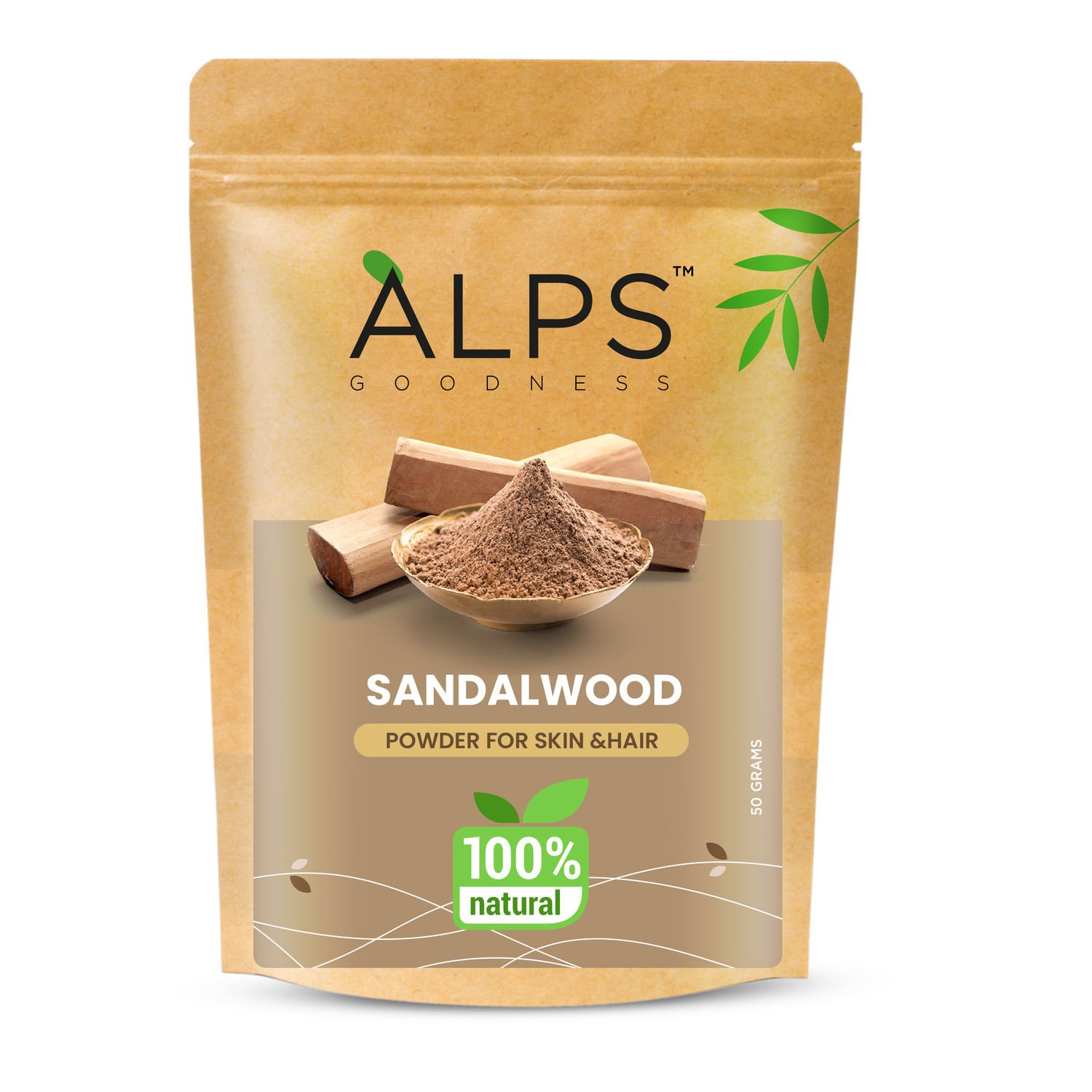 Alps Goodness Sandalwood Powder - Distacart