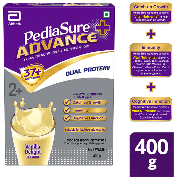 Pediasure Advance Plus Powder For Catch-up Growth in Children - Distacart