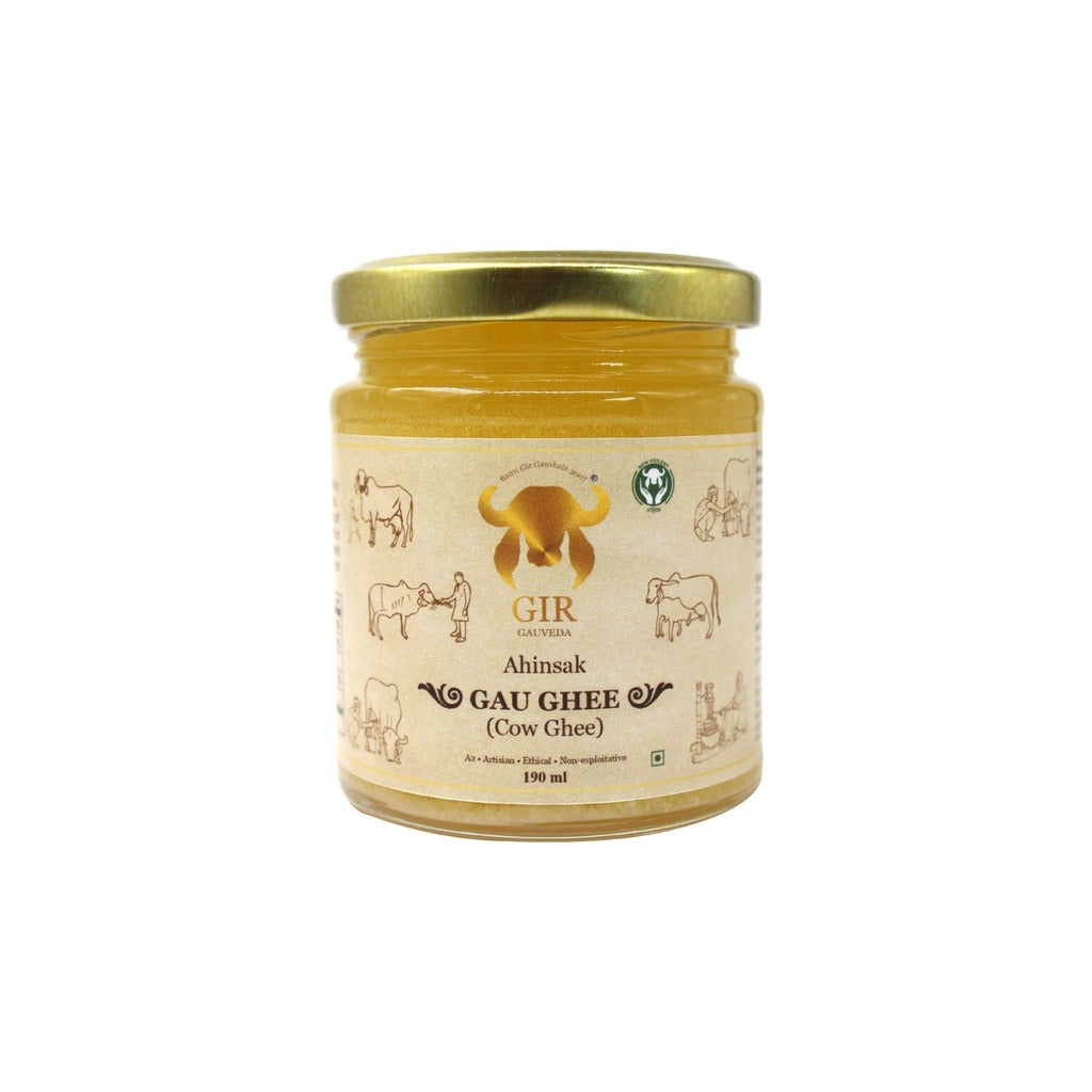 Gir Ahinsak Gau Ghee (A2) Bilona - Distacart