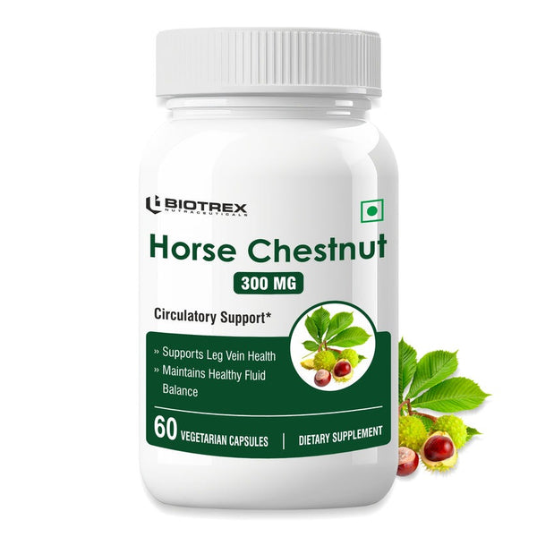 Biotrex Horse Chestnut 300Mg Veg Capsules