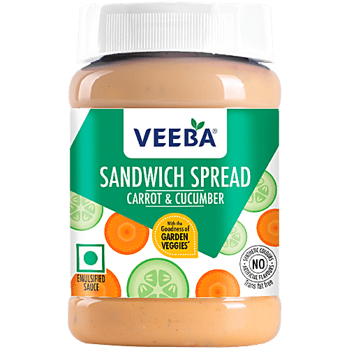 Veeba Carrot & Cucumber Sandwich Spread - Distacart