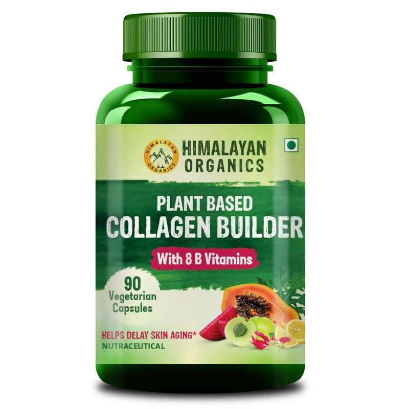 Himalayan Organics plant based Collagen Builder Whole Food Vegetarian Capsules - Distacart