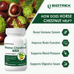Thumbnail for Biotrex Horse Chestnut 300Mg Veg Capsules
