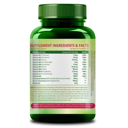 Himalayan Organics plant based Collagen Builder Whole Food Vegetarian Capsules - Distacart