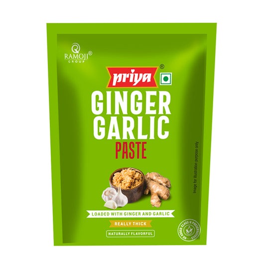 Priya Ginger Garlic Paste 200gm - Distacart