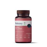 Thumbnail for Miduty by Palak Notes Betaine HCL + Pepsin Capsules - Distacart