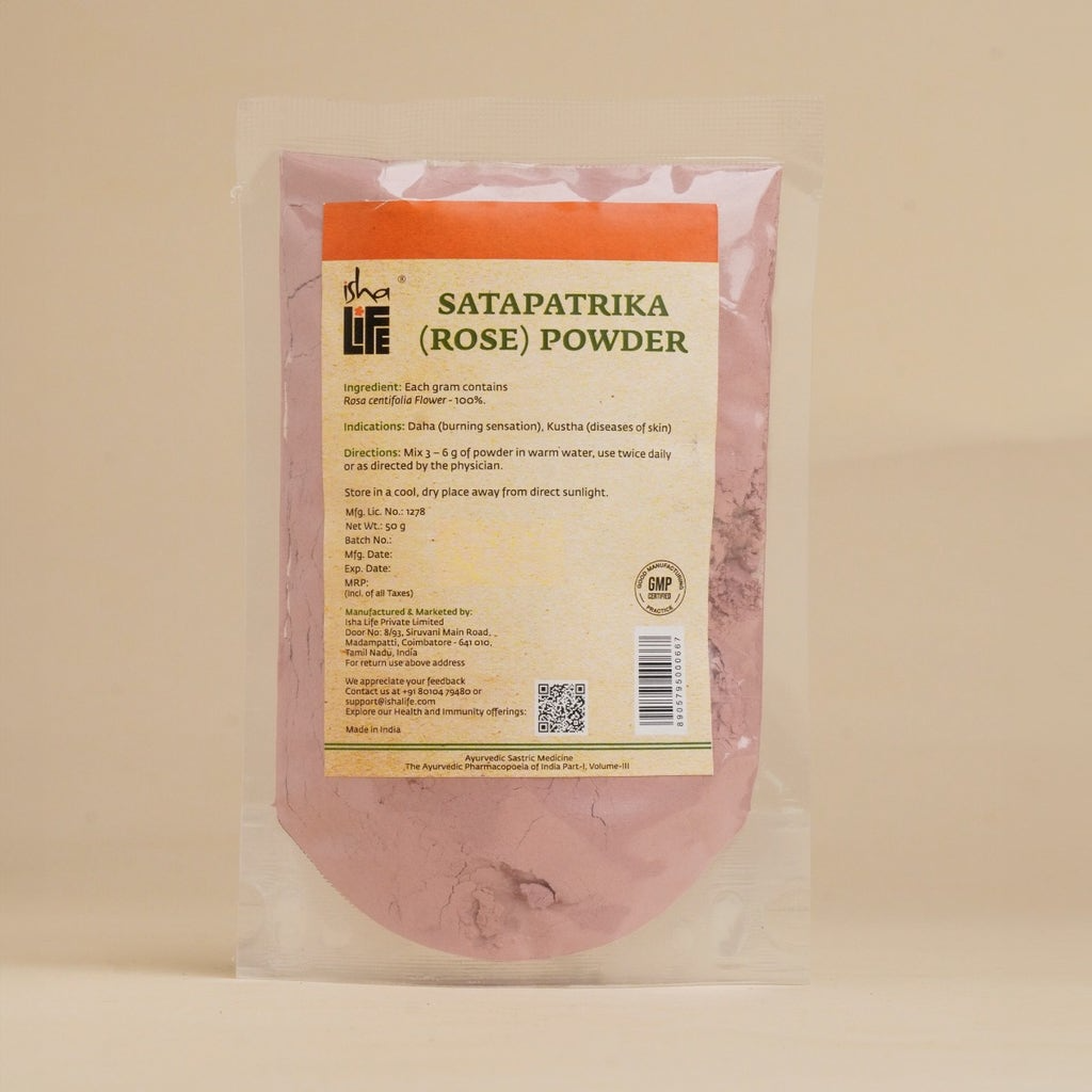 Isha Life Roja Powder (Rose Powder Face Pack) - Distacart