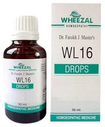 Wheezal Homeopathy WL-16 Drops - Distacart