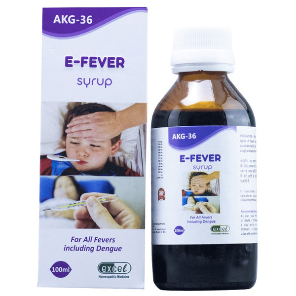 Excel Pharma E-Fever Syrup - Distacart