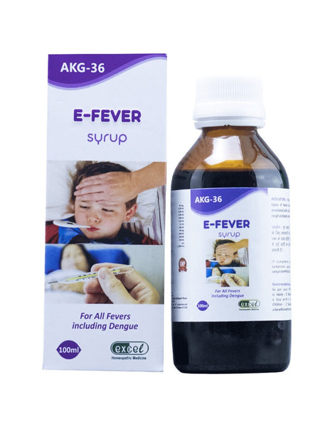 Excel Pharma E-Fever Syrup - Distacart