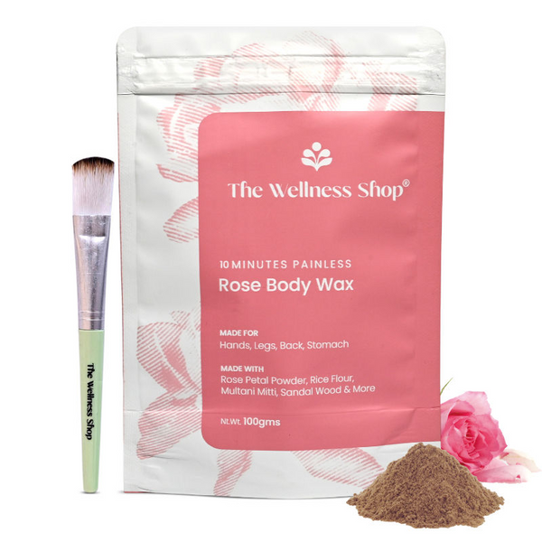 The Wellness Shop Rose Hair Removal Powder - Distacart