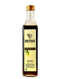 Thumbnail for Hetha Organic Cold Pressed Black Mustard Oil
